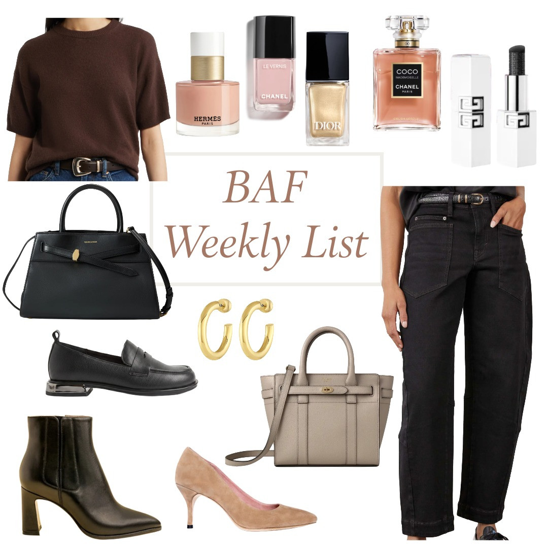 What's trending on the blog this week. Holiday nail polish, fall nail polish, the perfect jeans, shoes with arch support, and the perfect fall sweater.  

 #LTKOver40 #LTKPetite #LTKBeauty