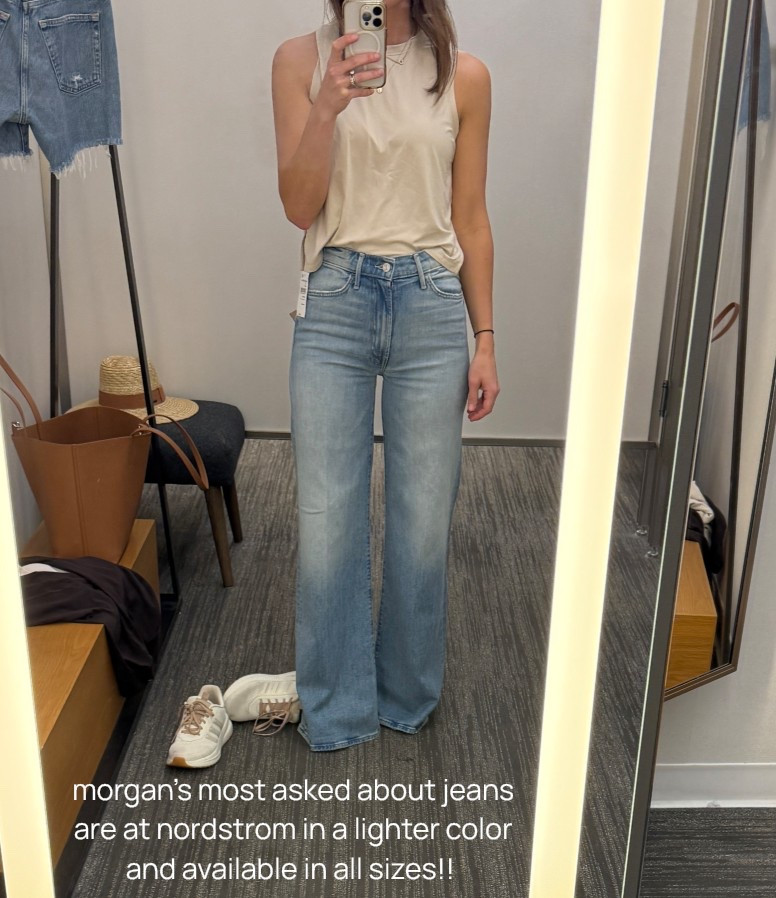 Morgan’s most asked about jeans are at Nordstrom in a lighter color and available in all sizes!! 

#LTKootd