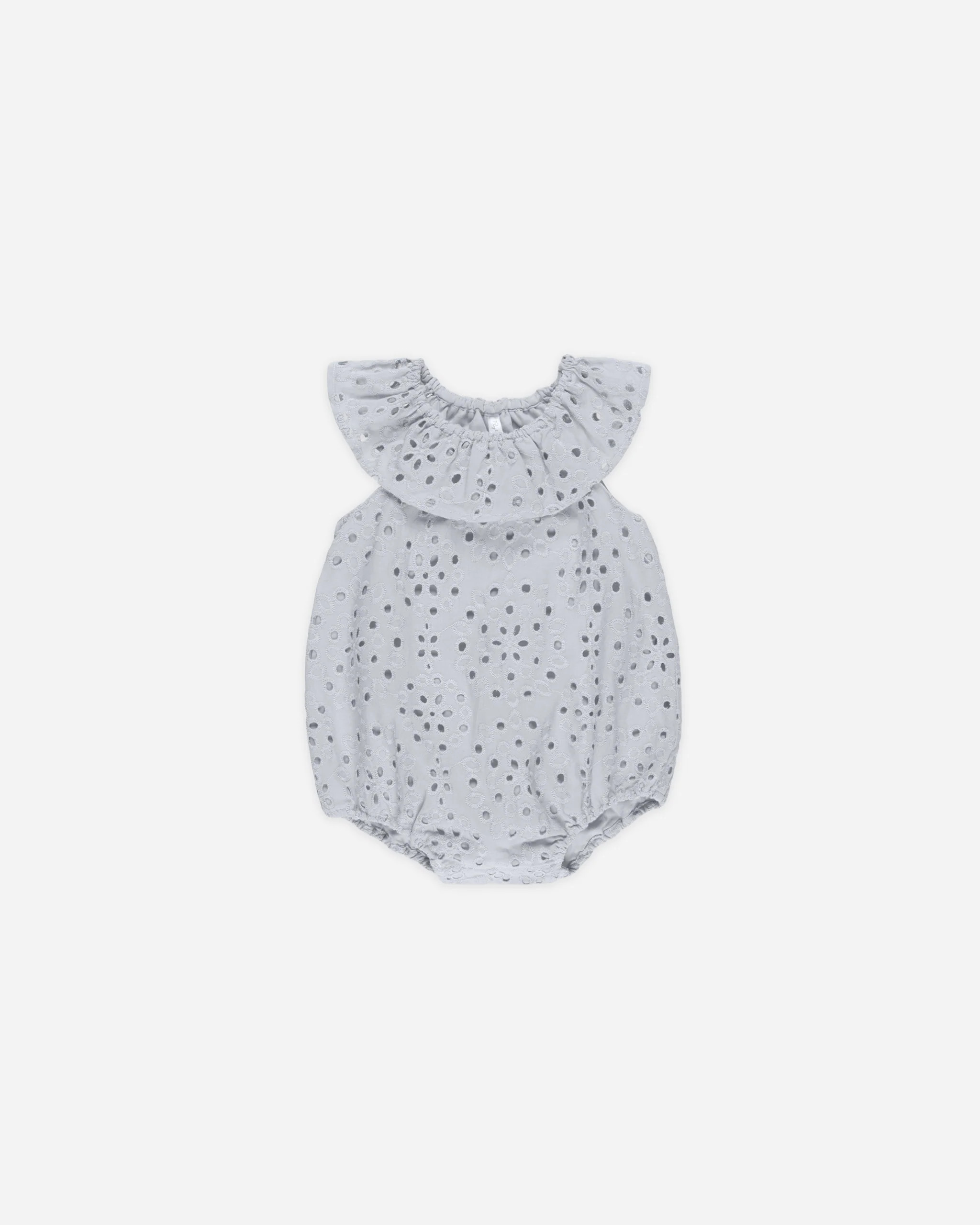 Myla Romper || Light Blue | Rylee + Cru