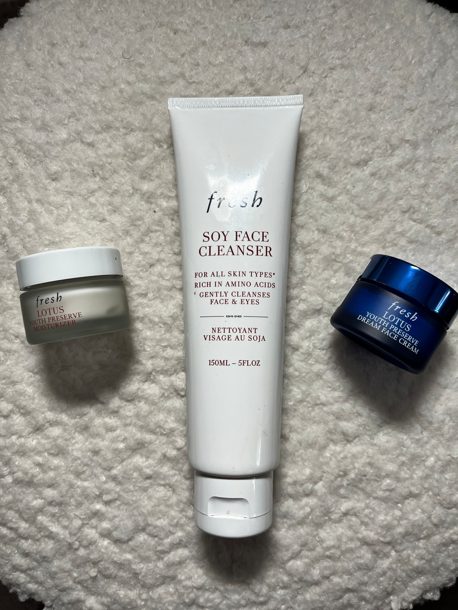 I got the trail size of fresh Lotus Youth Preserve Line & Texture Smoothing Moisturizer and I loved it so much I bought the regular size on sale today at Ulta! #21daysofbeauty

#LTKBeauty #LTKSaleAlert