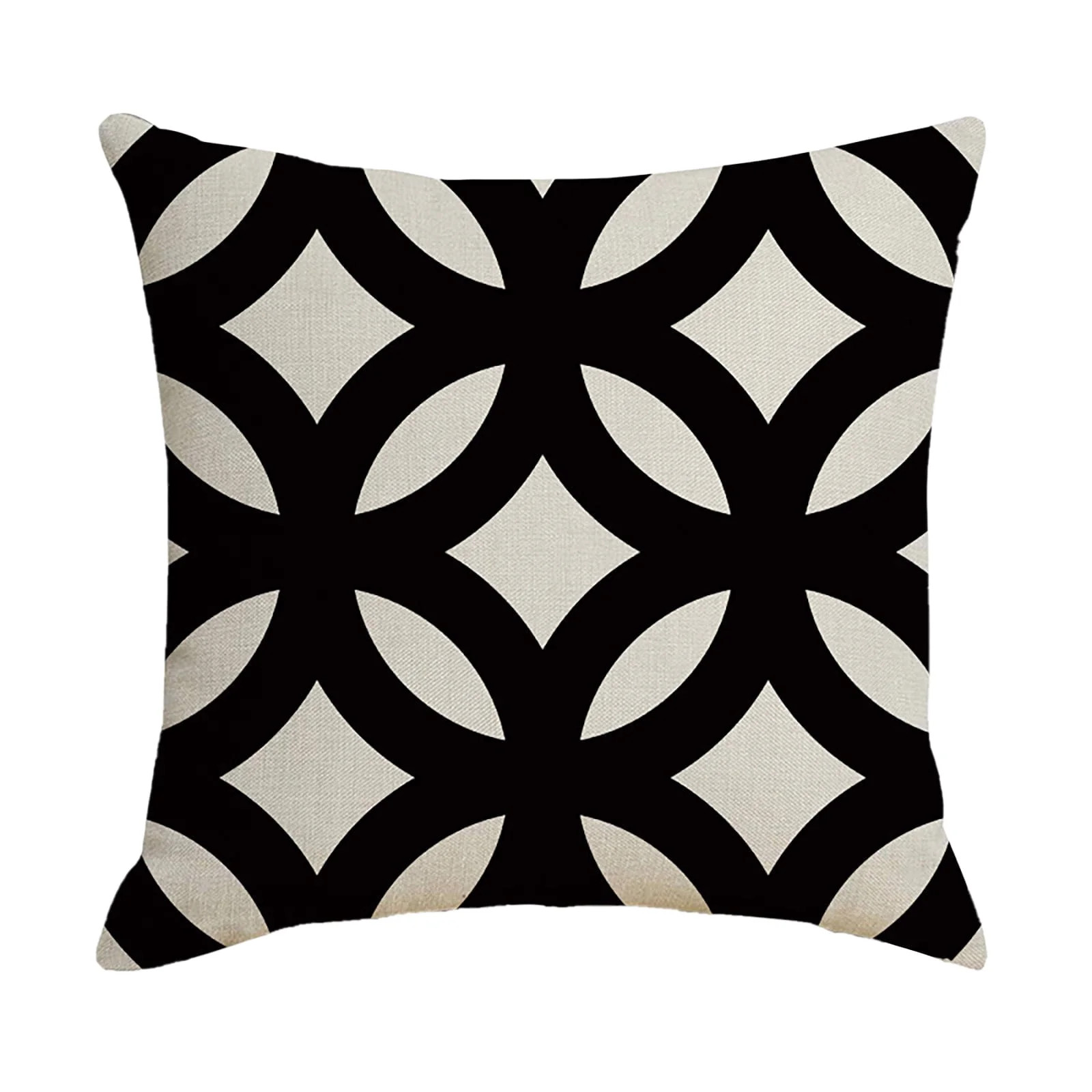 YOLAIRD Black And White Outdoor Pillows Outdoor Pillow Decorative Throw Pillows Black White Water... | Walmart (US)