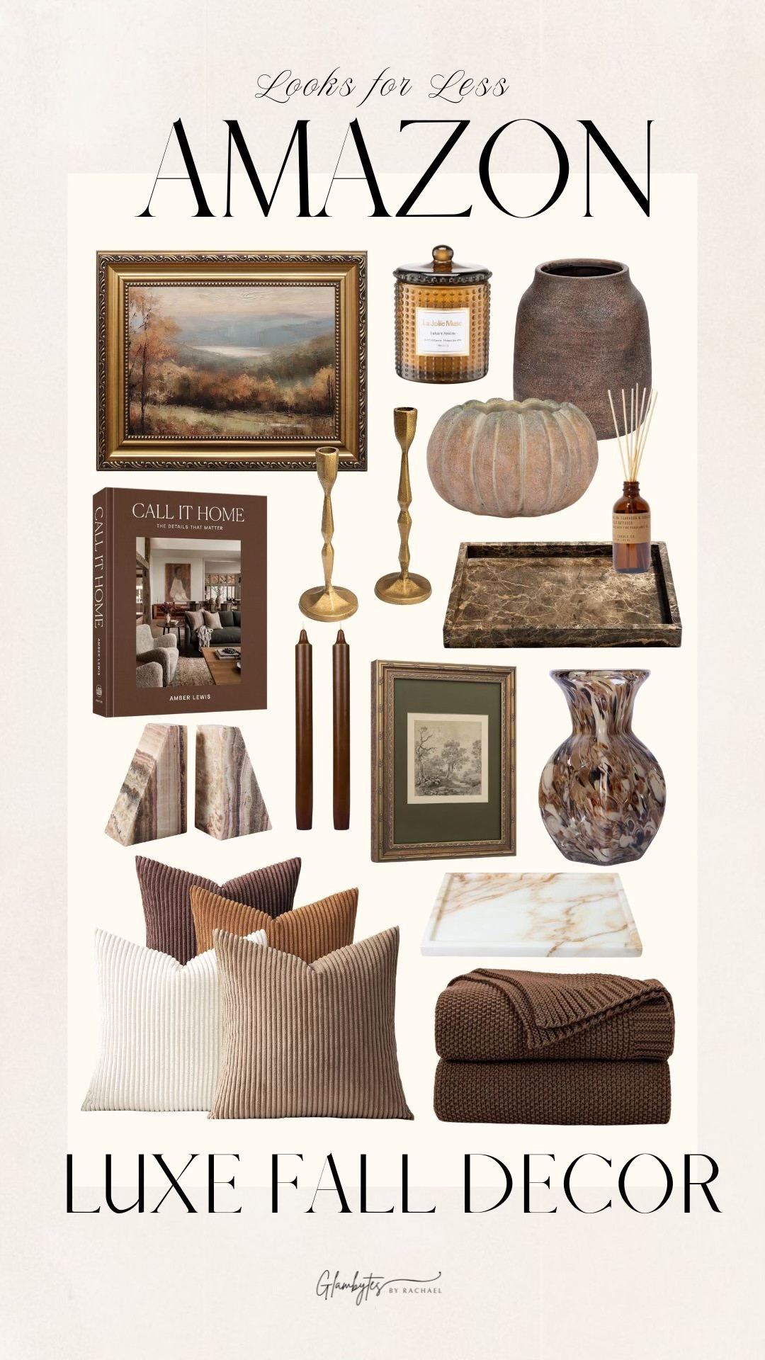 Amazon luxe fall decor for less 🤎

Amazon find, Amazon finds, Amazon decor, Amazon fall decor, luxe for less, looks for less, fall home decor

#LTKSeasonal #LTKHome