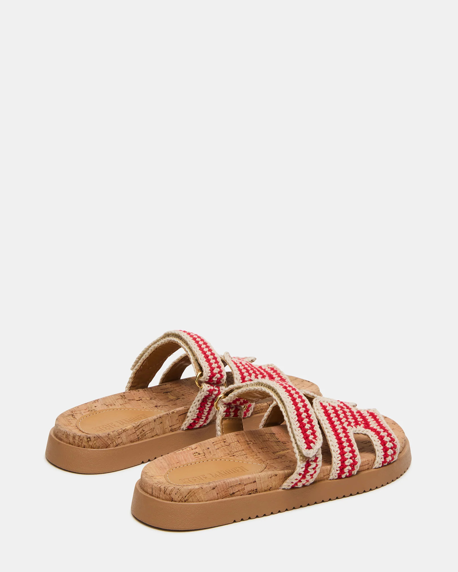 Mayven Woven Red/beige | Steve Madden (US)