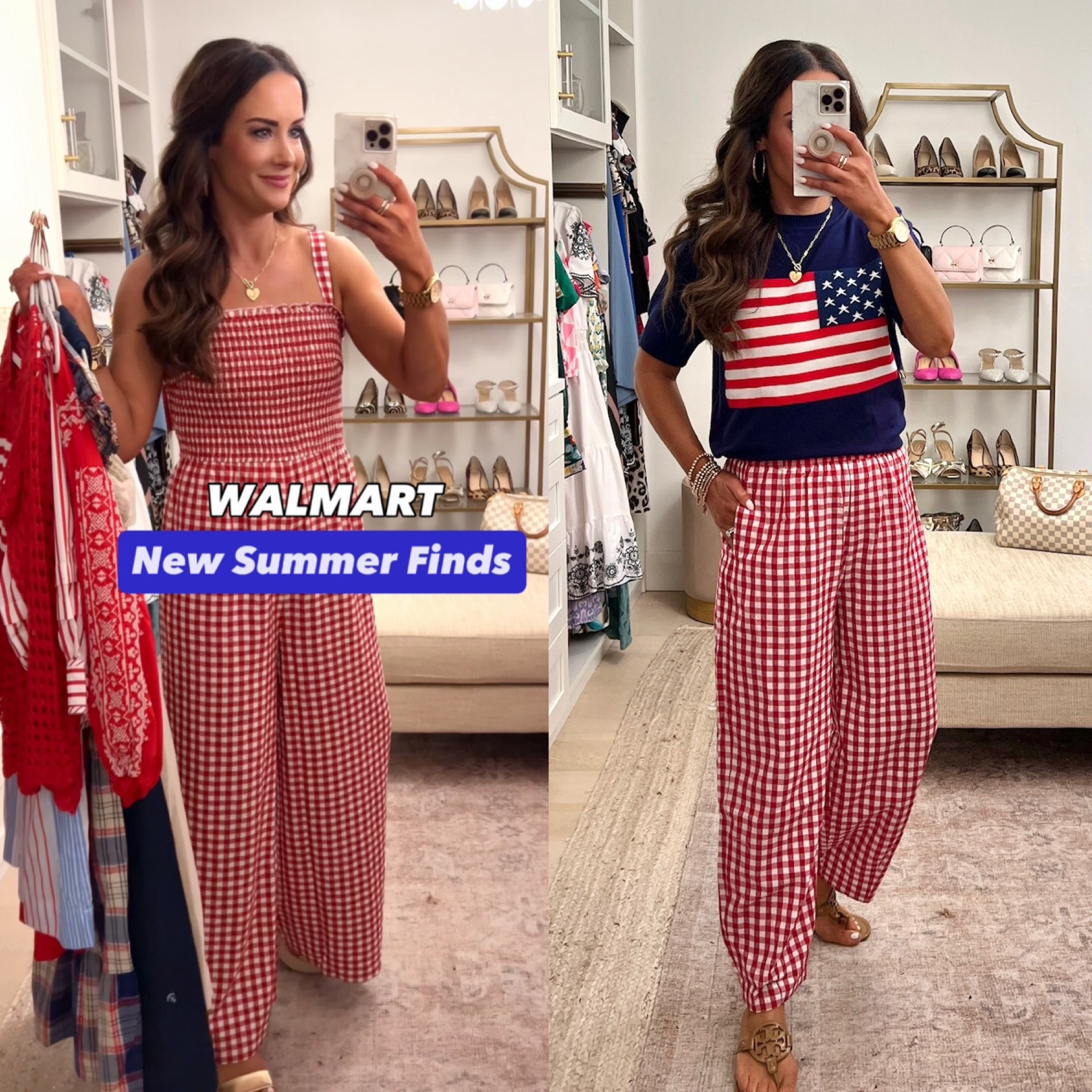 Cutest new finds from Walmart! Scroll to shop! Wearing size S. Follow us for more!