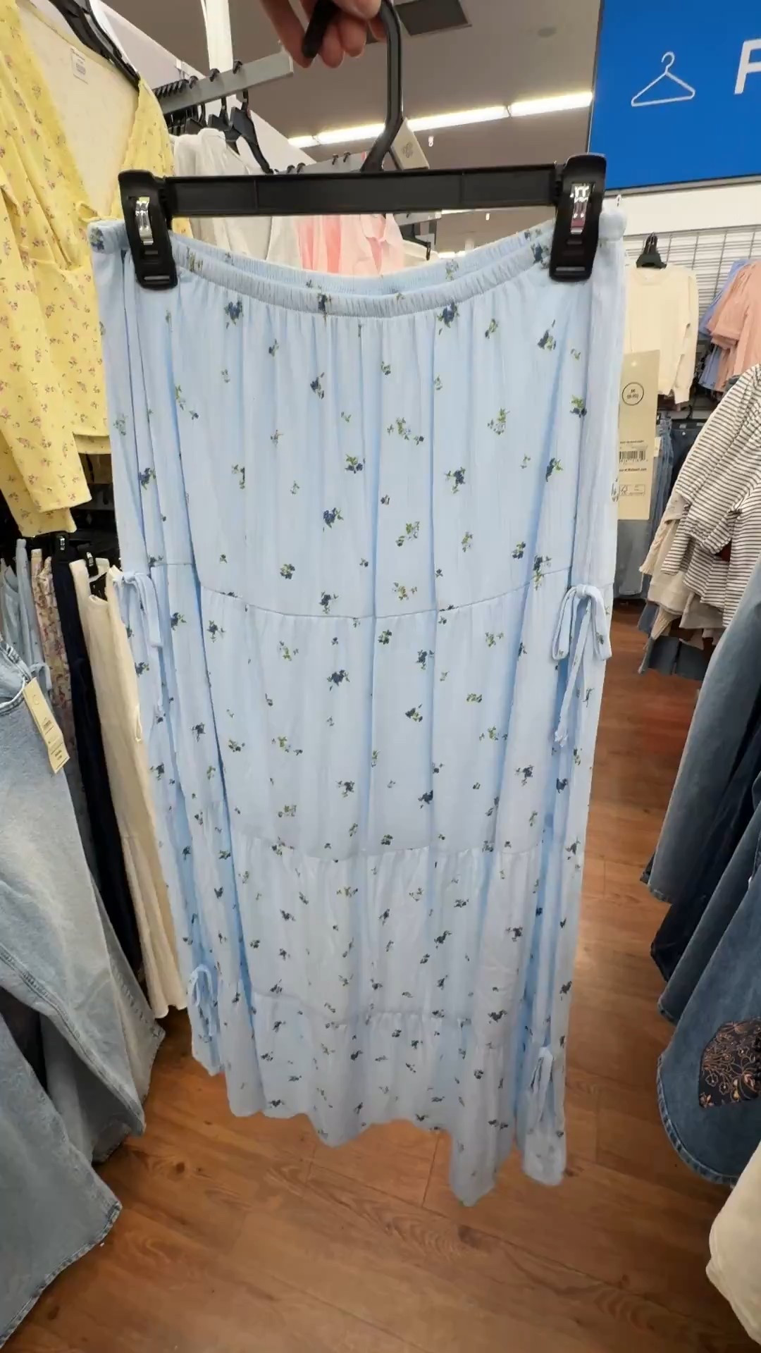 Walmart floral midi skirt 

#LTKWorkwear