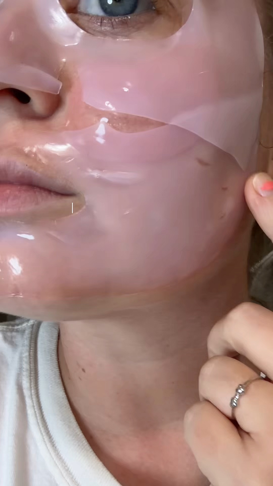 I know i posted about these last night but now i have a full honest update...
absolutely love. 
I've never had a facemask that actually sticks on your face and doesn't move at all. And i'm basically convinced it got rid of my blemishes on my face 🥲✨🤍 linking it below so you guys can have gorgeous skin too 🫶🏼

#LTKBeauty #LTKOver40 #LTKselfcare