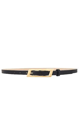 Capsule Belt in Black & Gold | Revolve Clothing (Global)