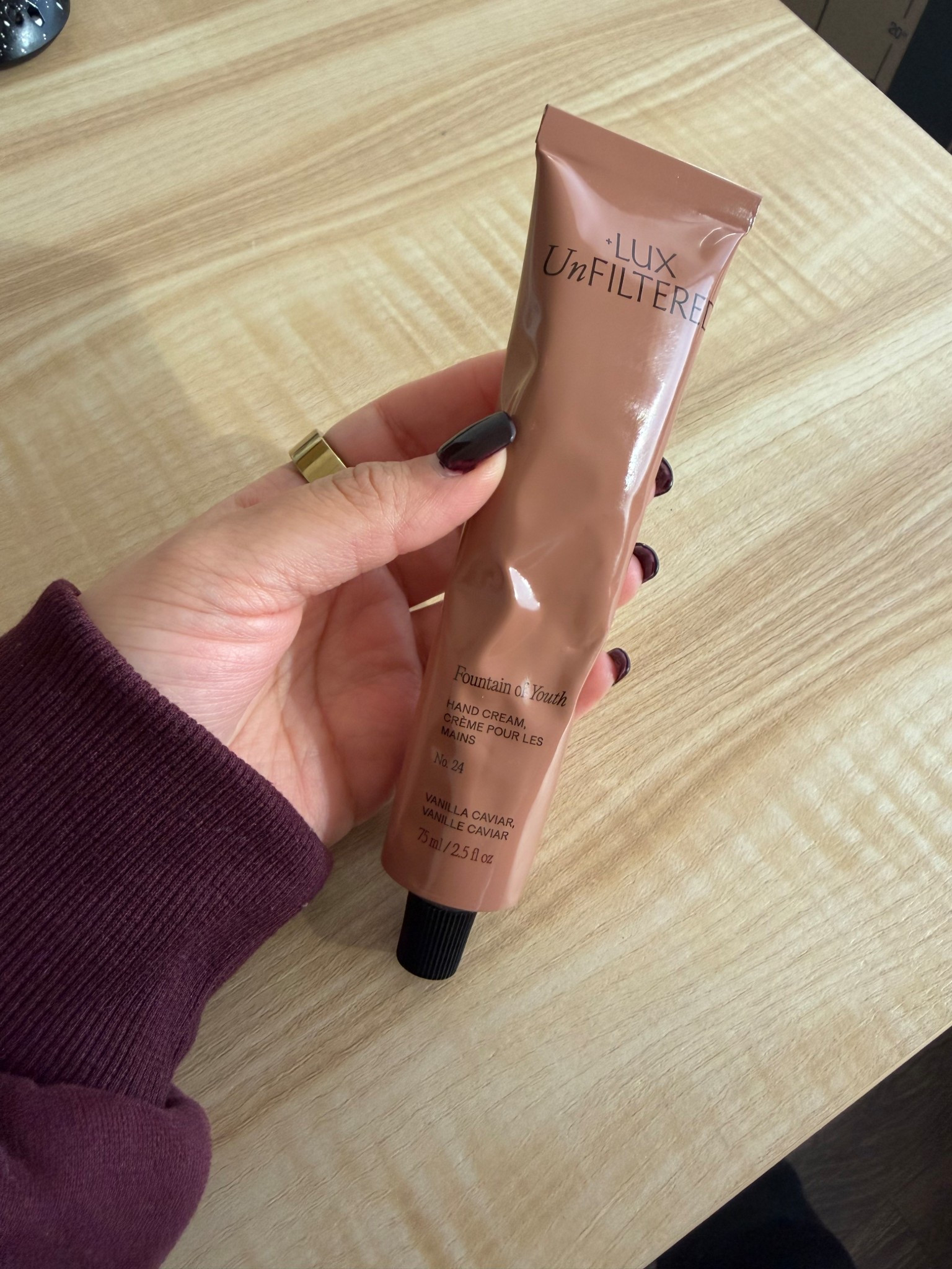 the most hydrating hand lotion & smells so good! Vanilla Caviar scent ✨🤌🏼 

#LTKBeauty #LTKFindsUnder50 #LTKselfcare