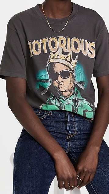 Notorious B.I.G. Crown Weekend Tee | Shopbop