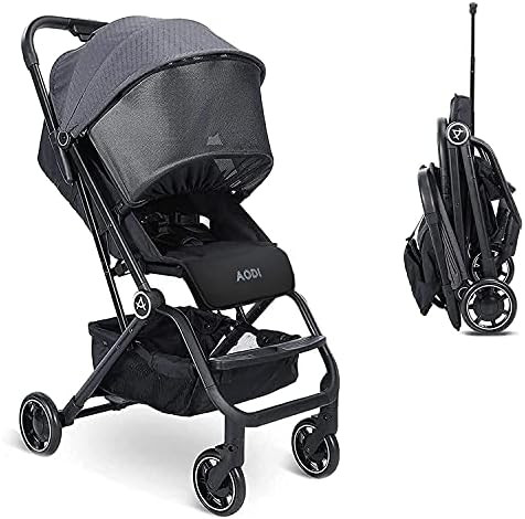 Wheelive Lightweight Baby Stroller, One Hand Easy Fold Compact Travel Stroller with Adjustable Ba... | Amazon (US)