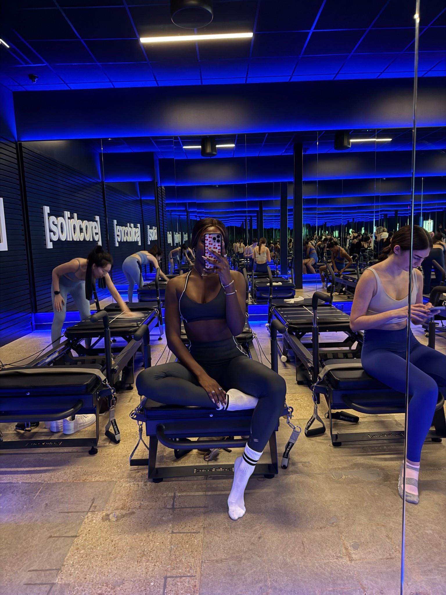 Solidcore Sundays 🤍 wearing a small in both! 

#LTKActive #LTKselfcare