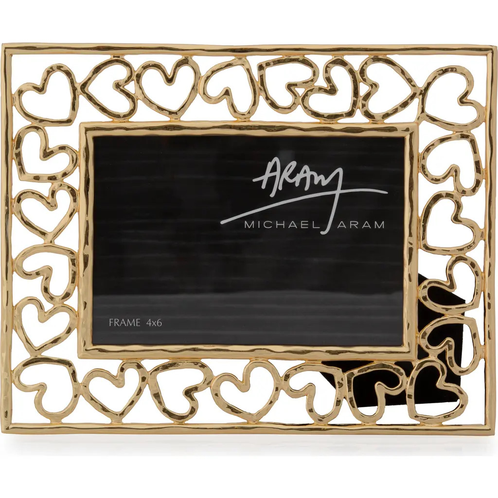Michael Aram Heart Picture Frame in Gold at Nordstrom, Size 4X6 | Nordstrom