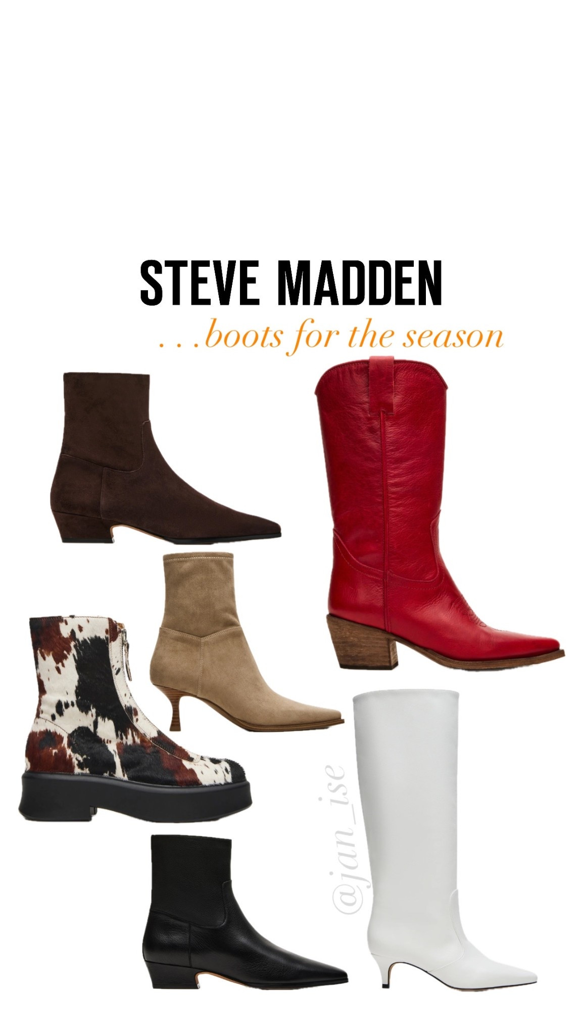 STEVE MADDEN boots for the season.

#LTKSeasonal #LTKWorkwear #LTKStyleTip