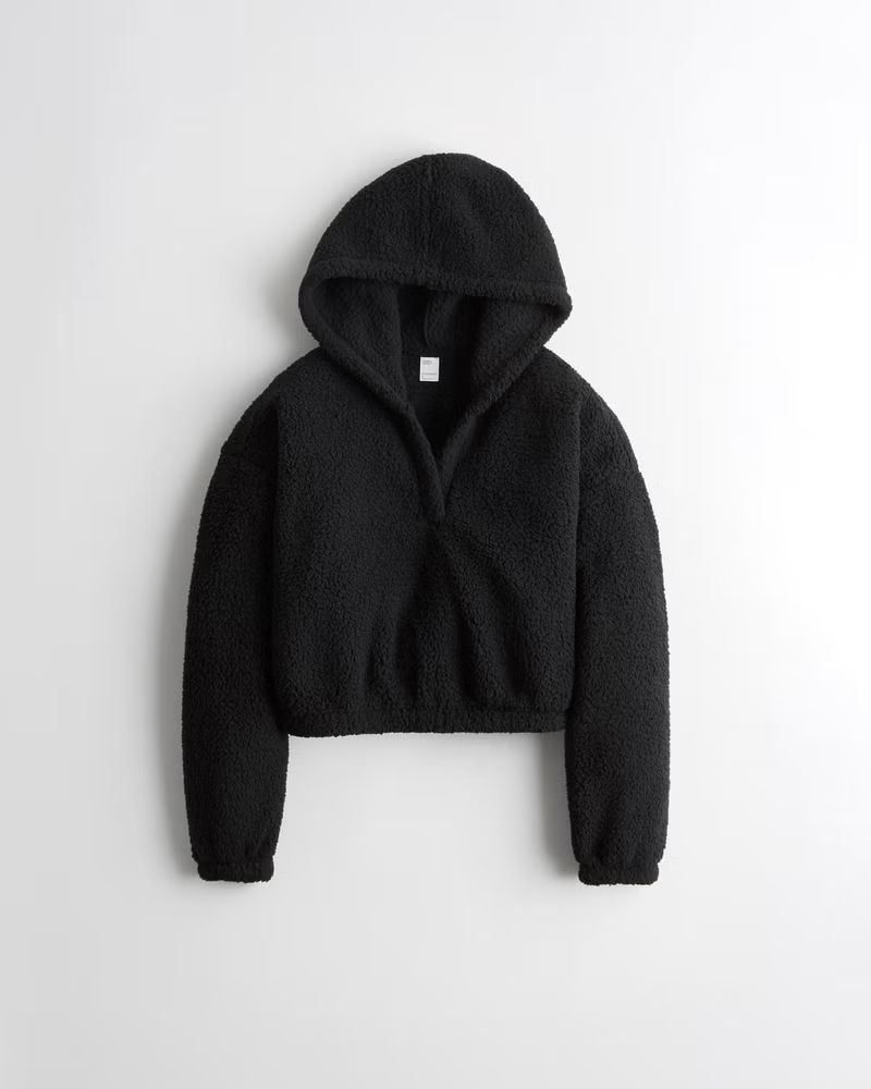 Mädchen Gilly Hicks Kurzer Schlaf-Hoodie aus Sherpa | Mädchen Oberteile | HollisterCo.com | Hollister (EU)