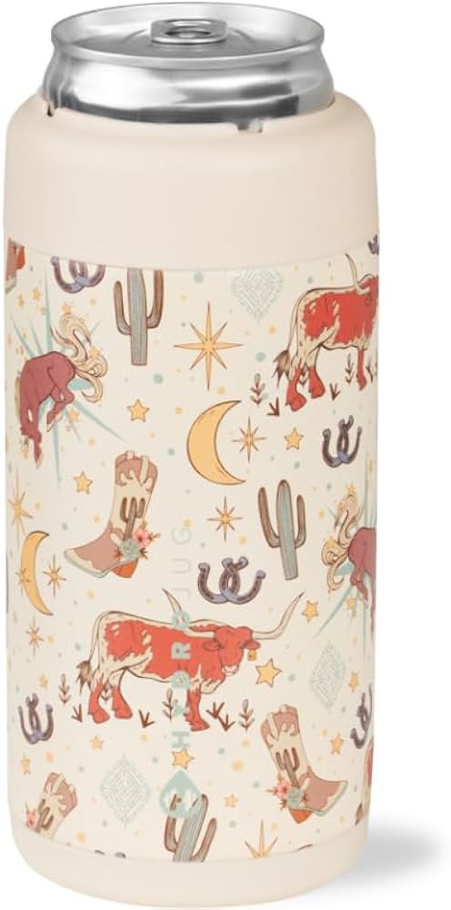 HydroJug Slim Can Cooler - 2-in-1 Insulated Can Cooler Cup - Stainless Steel Slim Can Holder with... | Amazon (US)