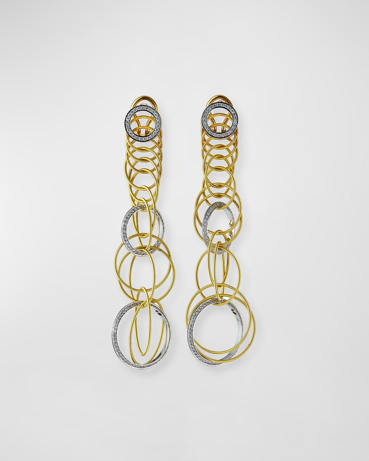 Hawaii Waikiki 18K Gold Diamond Drop Earrings | Neiman Marcus
