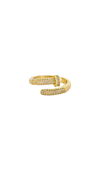 Nail Ring in Gold | Revolve Clothing (Global)