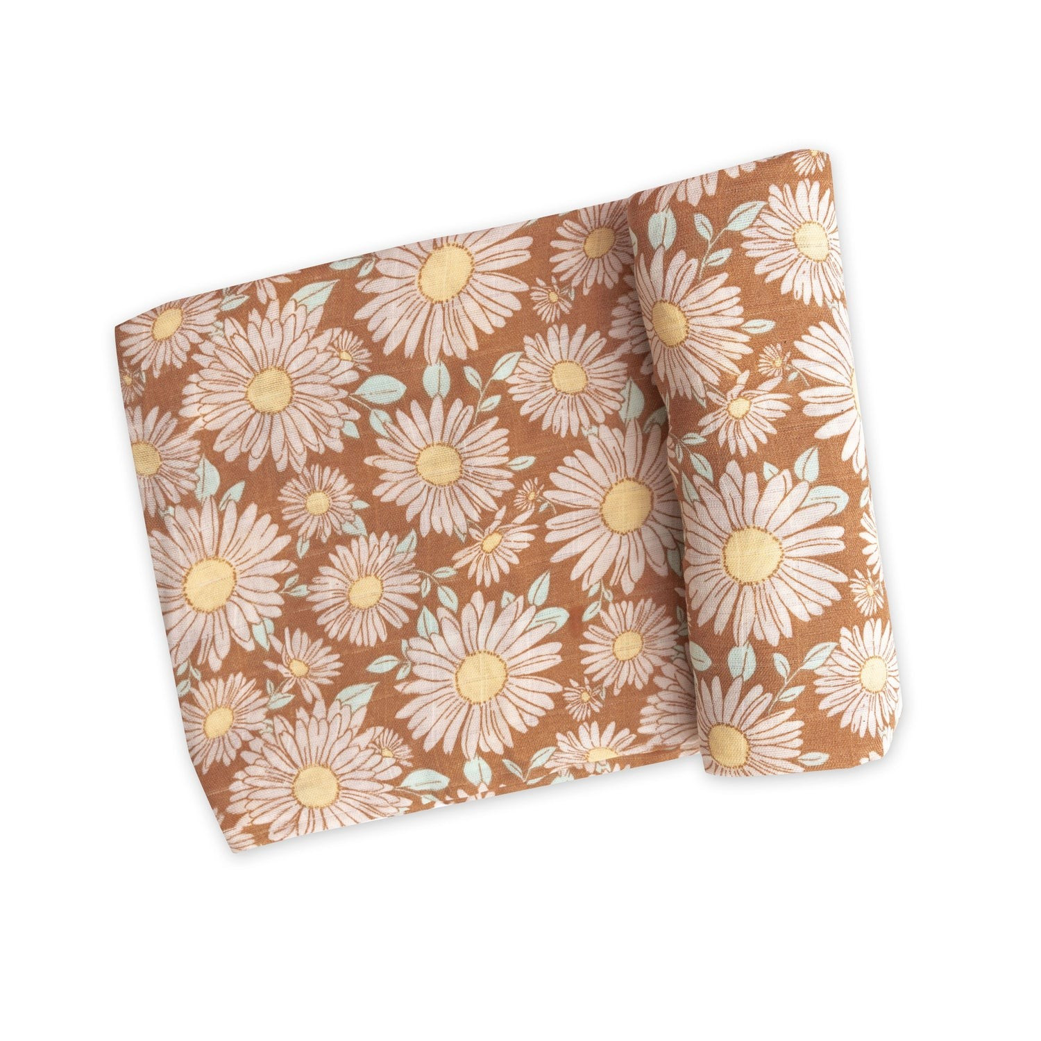 Muslin Swaddle, Daisy Days | SpearmintLOVE