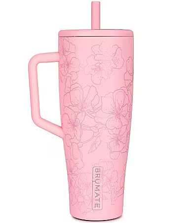 Brumate Era Straw Floral Print Insulated Tumbler 40-oz - Cherry Blossom | Dillard's
