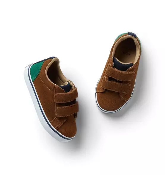 Suede Colorblocked Sneaker | Janie and Jack