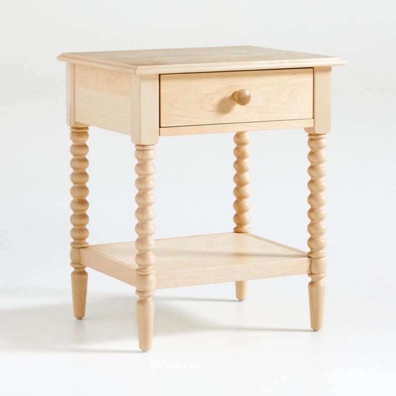 Jenny Lind Maple Nightstand | Crate and Barrel | Crate & Barrel