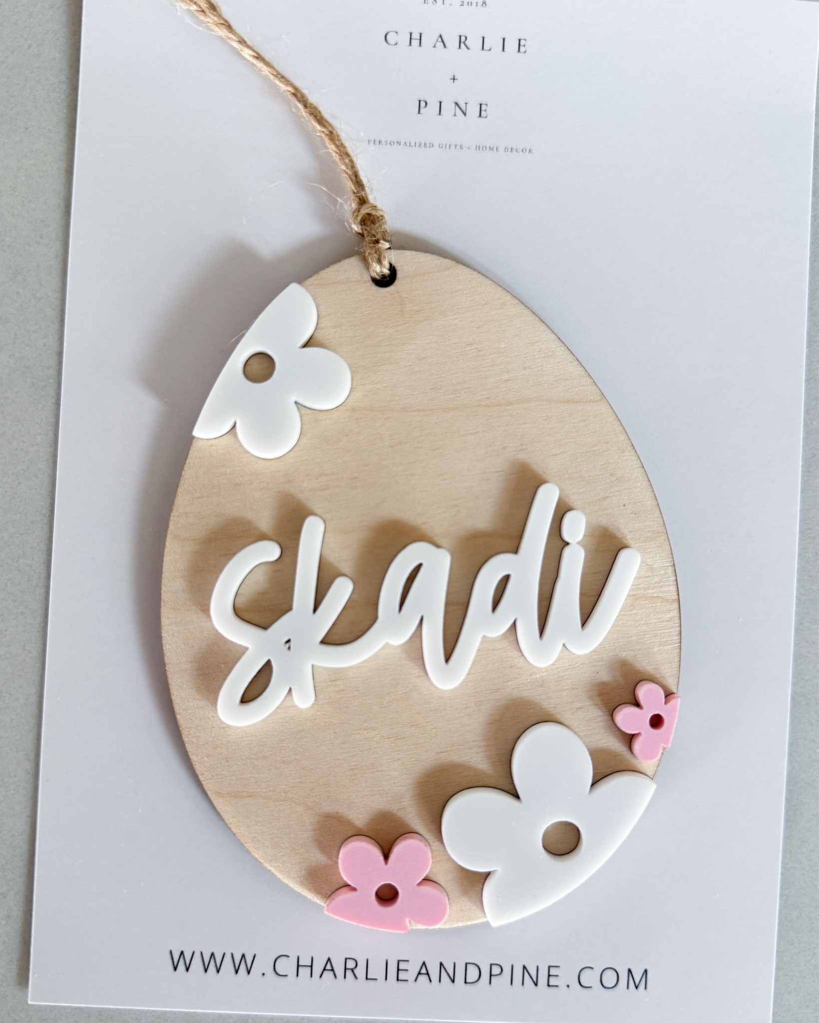 Easter is my favorite holiday, so of course our puppy needed her own Easter Basket Tag — I get all of our custom stocking & basket tags from this shop & I’m obsessed with every one! 

Easter Basket - Basket Tag - Kids Easter - Cute Easter - Unique Easter 

#LTKSeasonal #LTKKids #LTKFamily