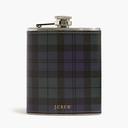 Black Watch plaid flask | J.Crew Factory