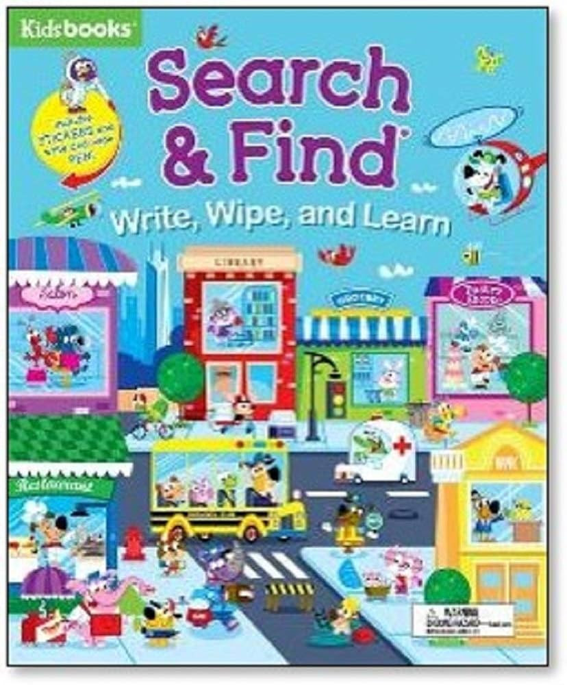 Search & Find: Write, Wipe, and Learn | Amazon (US)