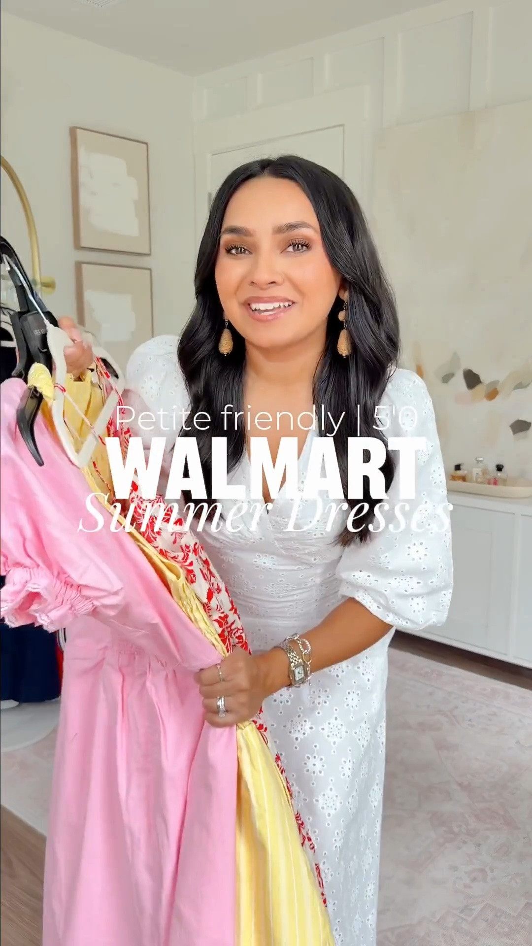 Walmart Summer Dresses!
For reference: I’m 5’0, petite, 32b bra size, and 2/26 in bottoms, pear shaped. 
*Everything I share is unaltered! TTS means true to size. Between size 5-6.5 in shoes

Dresses size xs TTS
Clear heels size 5 TTS

#LTKootd #LTKgrwm #LTKPetite