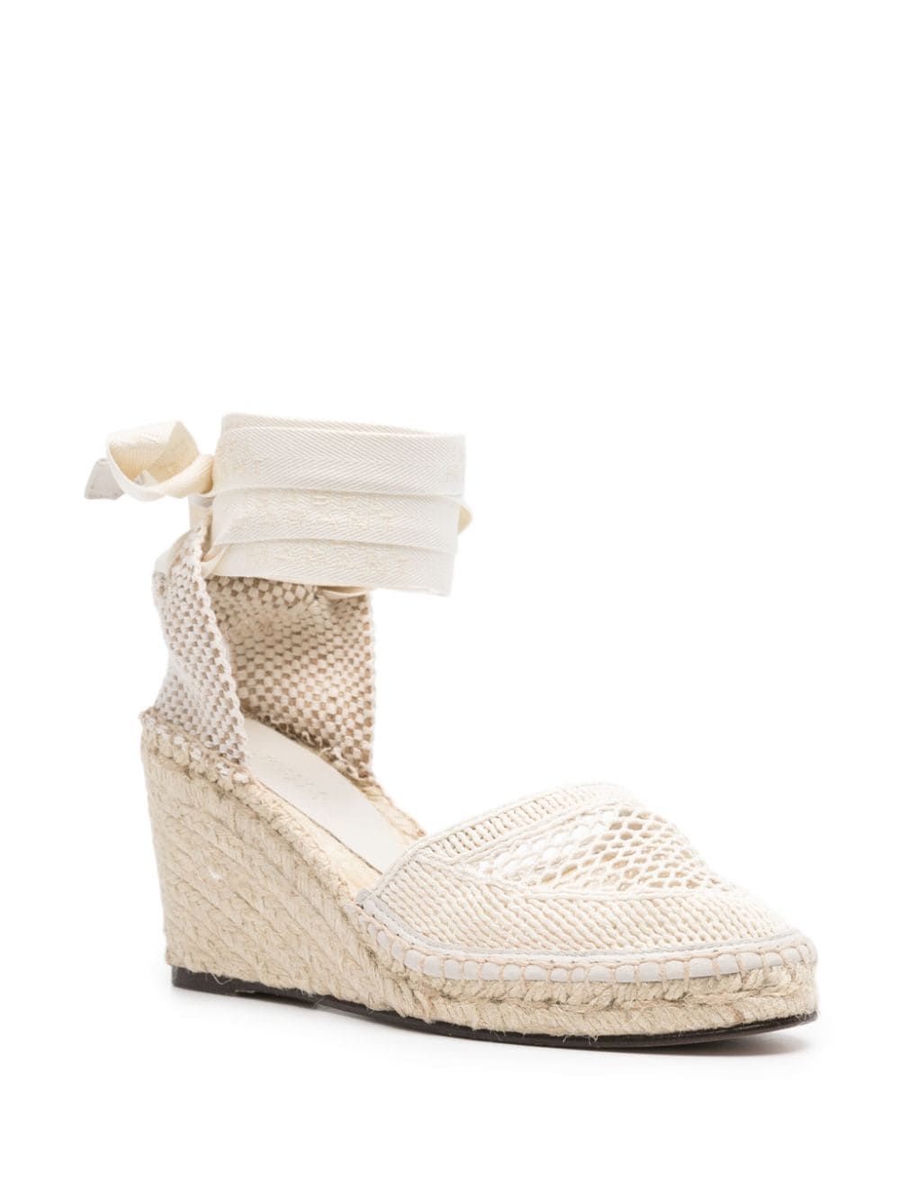 ISABEL MARANT Alfafi 80mm Crochet Espadrilles - Farfetch | Farfetch Global