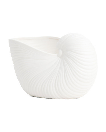 10in Nautilus Shell Planter | TJ Maxx