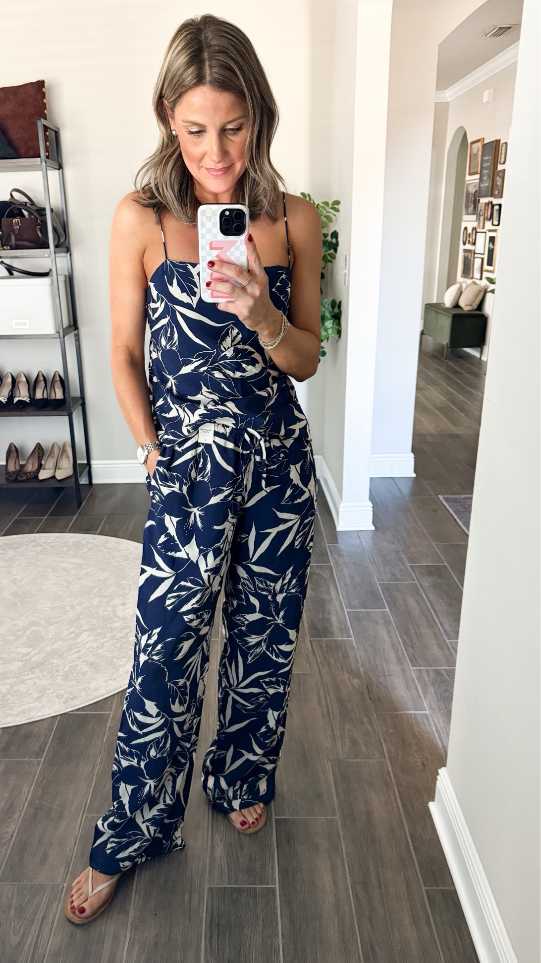 This matching set will be so cute for vacation, Spring Break, a cruise or this Summer! The top is double lined, has adjustable straps and is true to size! I’m wearing a small in the top and small tall in the pants! I’m 5’6” and have a long Torso! You will need pasties or no bra! 

#LTKStyleTip #LTKFindsUnder100 #LTKFindsUnder50