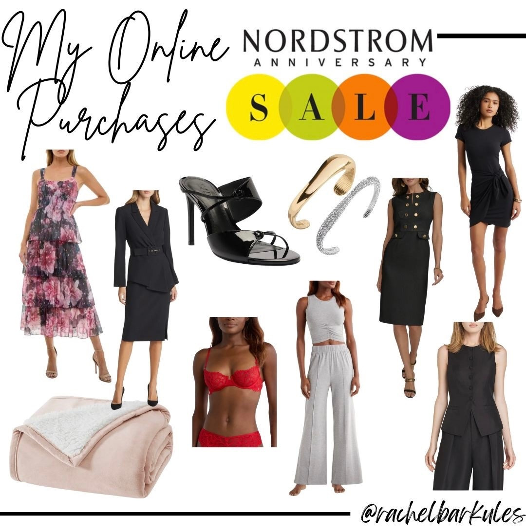 What I purchased online from the Nordstrom sale 