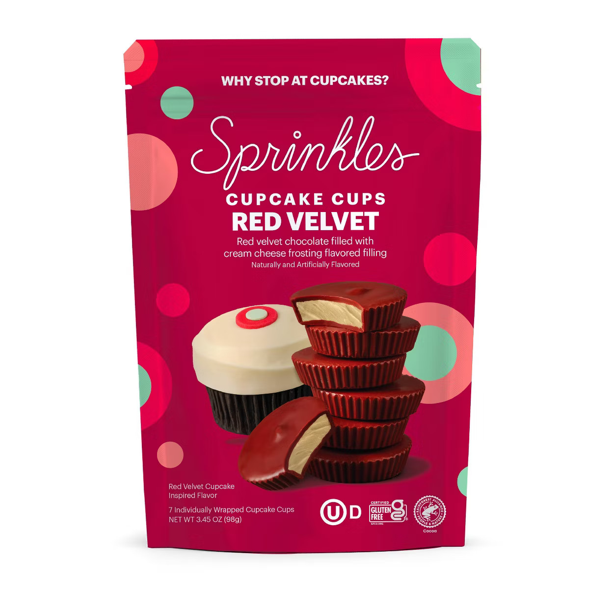 Sprinkles Chocolate Red Velvet Cups – 3.45oz | Target