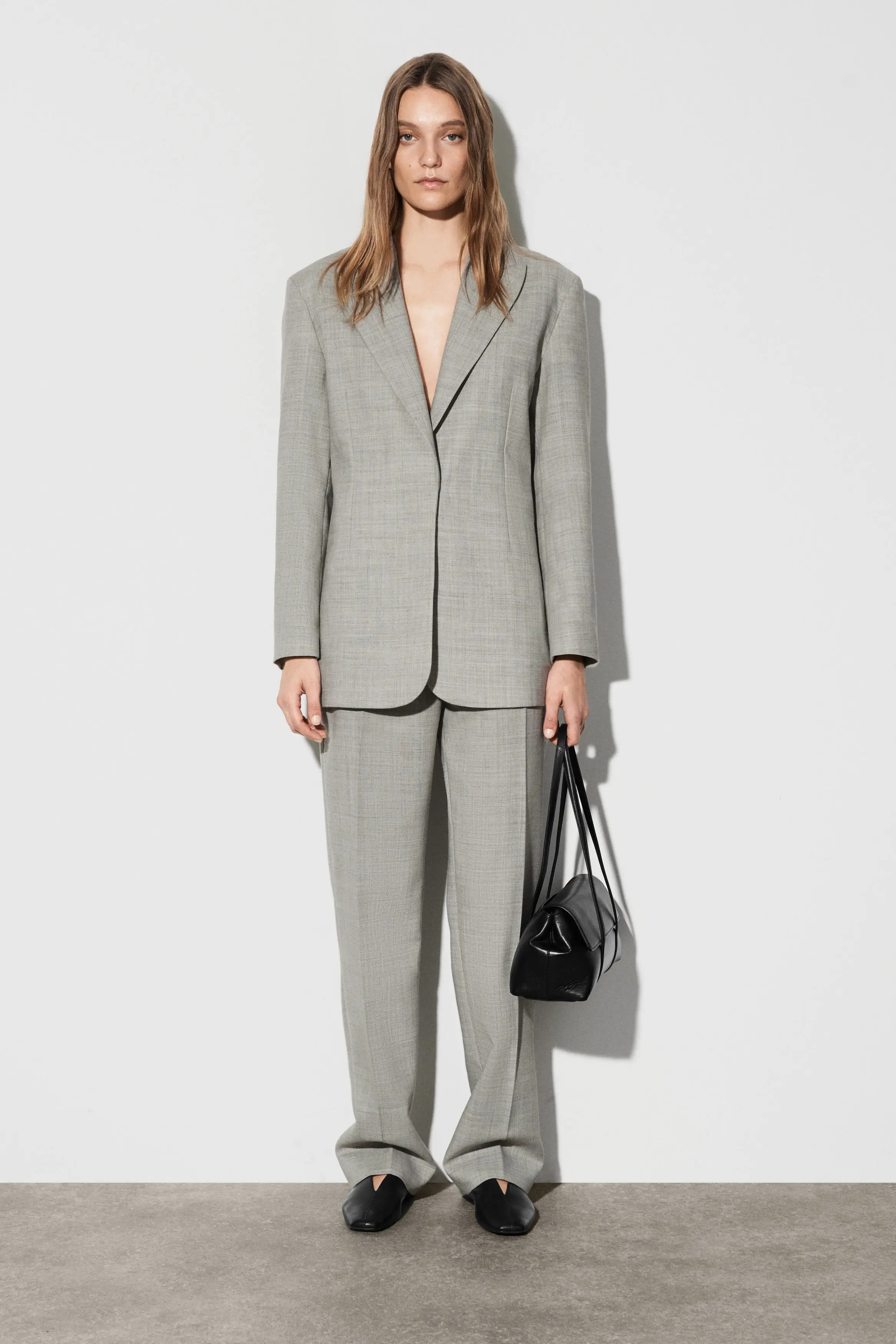 Structured Wool-Blend Blazer (Women) | Nordstrom | Nordstrom