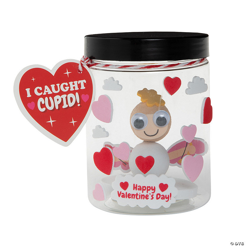 I Caught Cupid in a Jar Craft Kit – Makes 6 | Oriental Trading Company