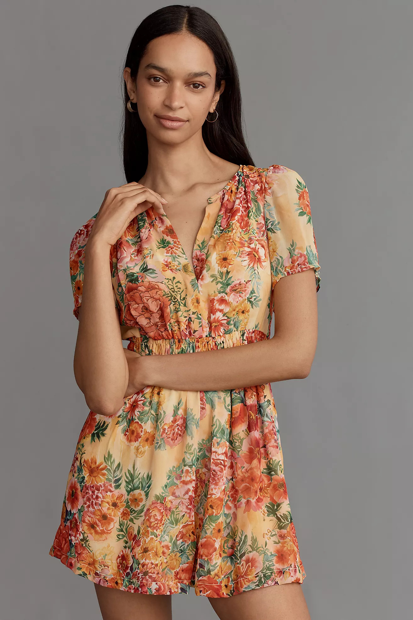 The Somerset Romper: Chiffon Edition | Anthropologie (US)