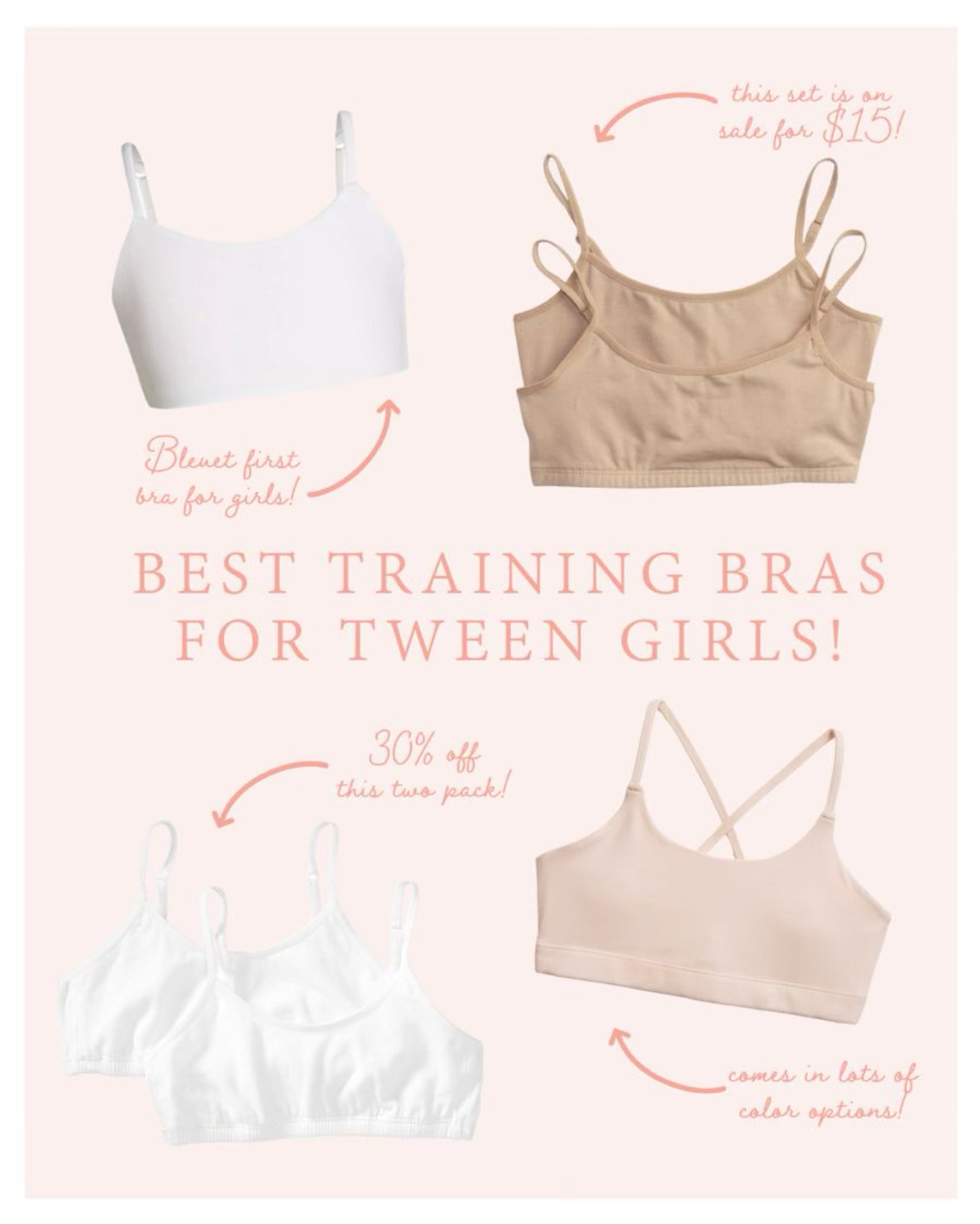  Bleum Girls Reversible Training Bra - Everyday