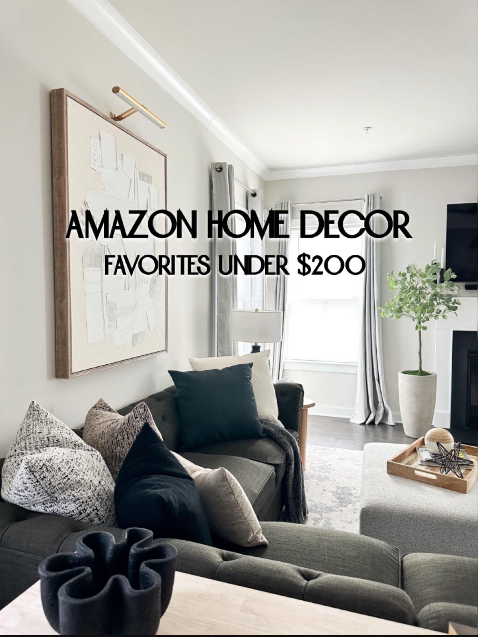 Elevate your space with these Amazon decor finds, all under $200! From chic lighting to stylish accents, I’ve curated affordable pieces that bring a luxe feel to your home without breaking the bank. 🤗#luxeonabudget #homestyle #decorfinds 

#LTKSaleAlert #LTKHome