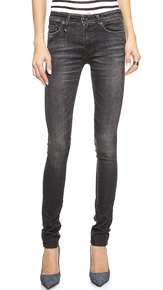 The Alison Mid Rise Ankle Skinny Jeans | Shopbop