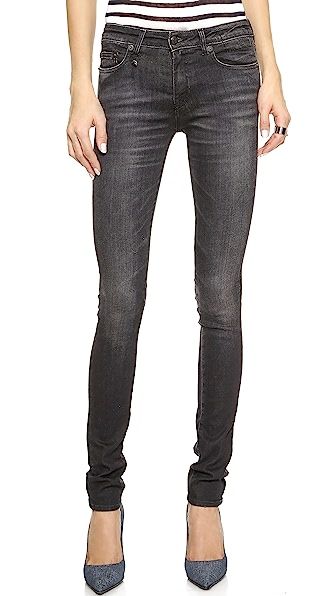 The Alison Mid Rise Ankle Skinny Jeans | Shopbop