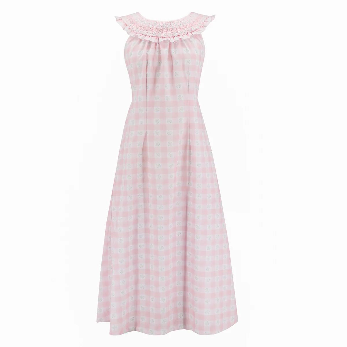 Women's Daisy Love Long Dress - Pink | Dondolo