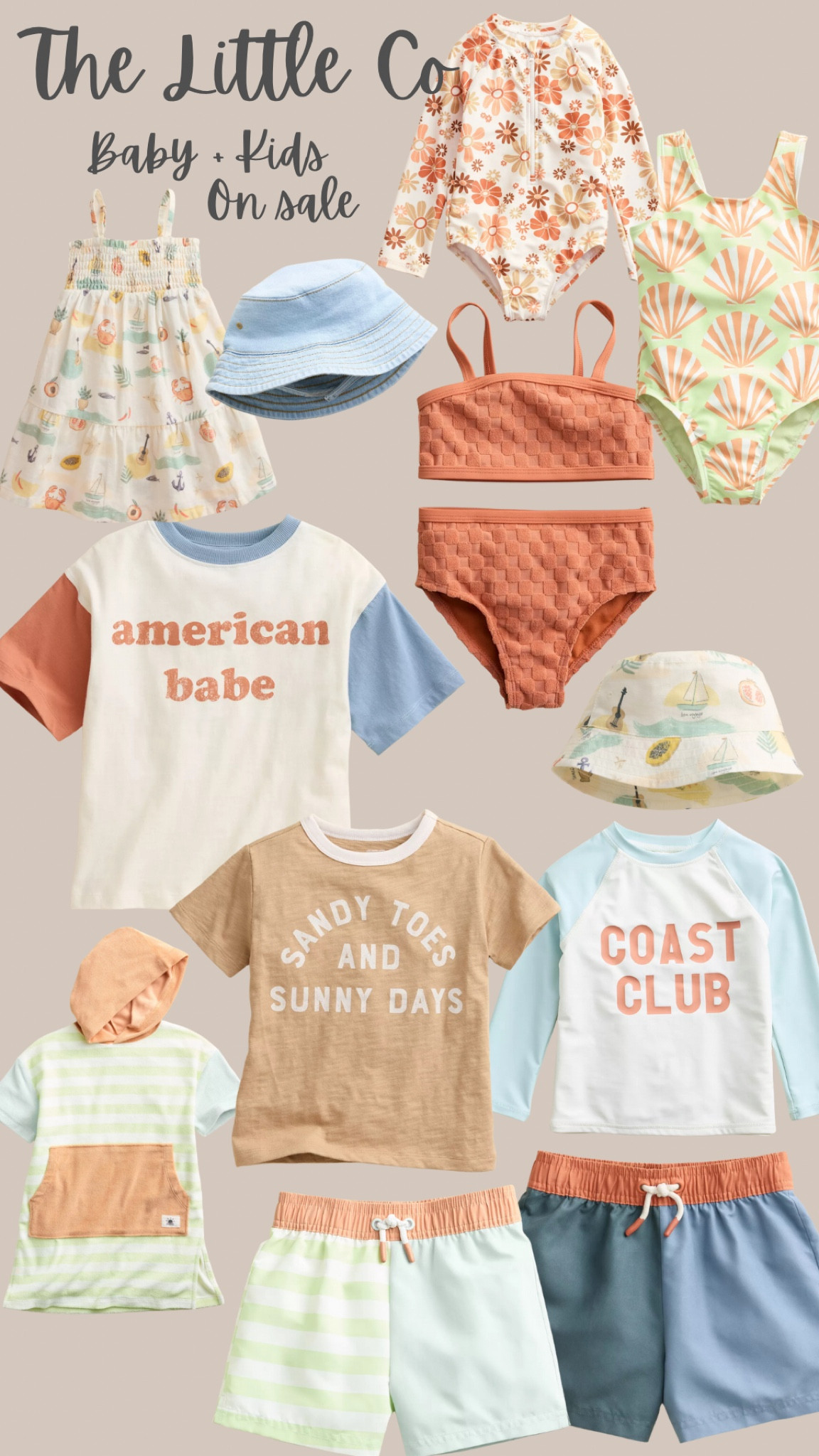 Was there ever a cuter line of kids clothes?? All on sale now under $20 with sizes ranging from baby up to big kids! 

I got my kids summer vacation matching sets, and I can’t wait to see them on!  

And the best part, all the graphic tees in the cutest summer prints are all gender neutral 🌴

#LTKBaby #LTKKids #LTKSaleAlert