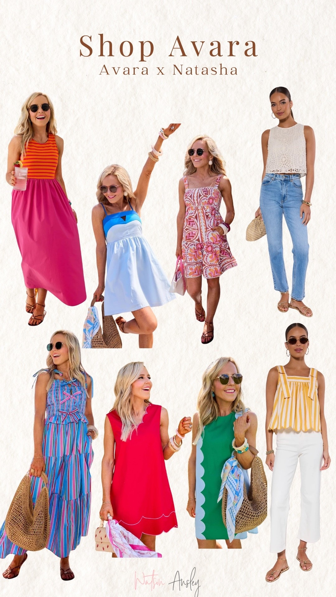 Shop Avara x Natasha’s new collection for spring & summer here!!

Dresses | tops | blouse | ruffles | colorful | tank | summer | spring | styles | mom | resort | vacay | travel

#LTKmomlife #LTKootd #LTKSeasonal