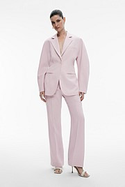 Linen Blend Dolman Single-Breasted Blazer | Witchery (AU)