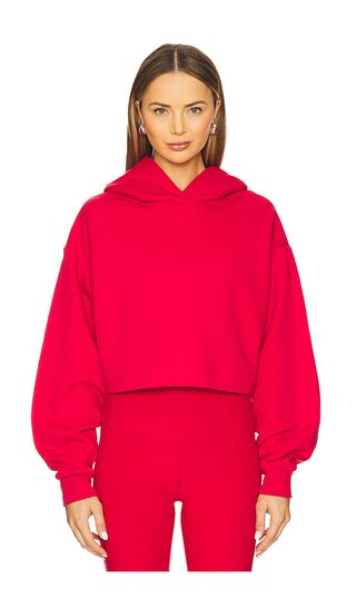 alo Bae Hoodie in Red. - size S | Revolve Clothing (Global)