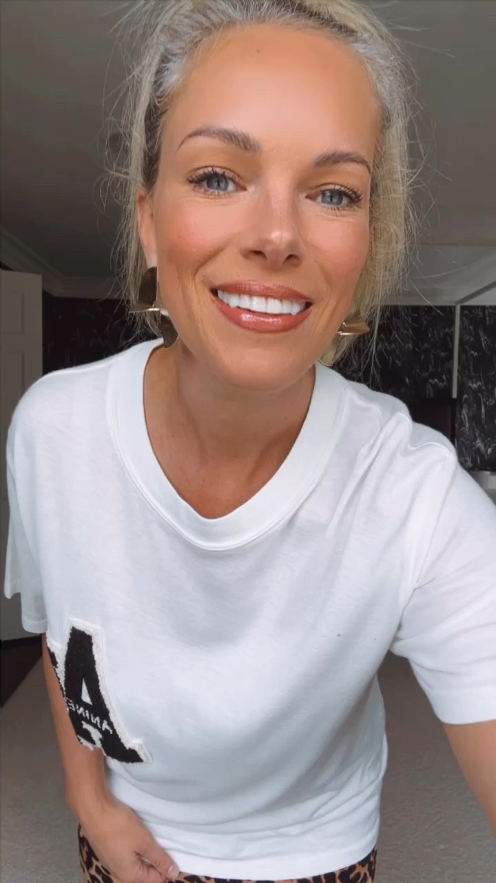 Date night or concert look alert! This boot pairs so easily with a fun graphic tee and leopard print mini! Also grab this gold geometric earring for under $10

#LTKOver40 #LTKShoeCrush #LTKVideo