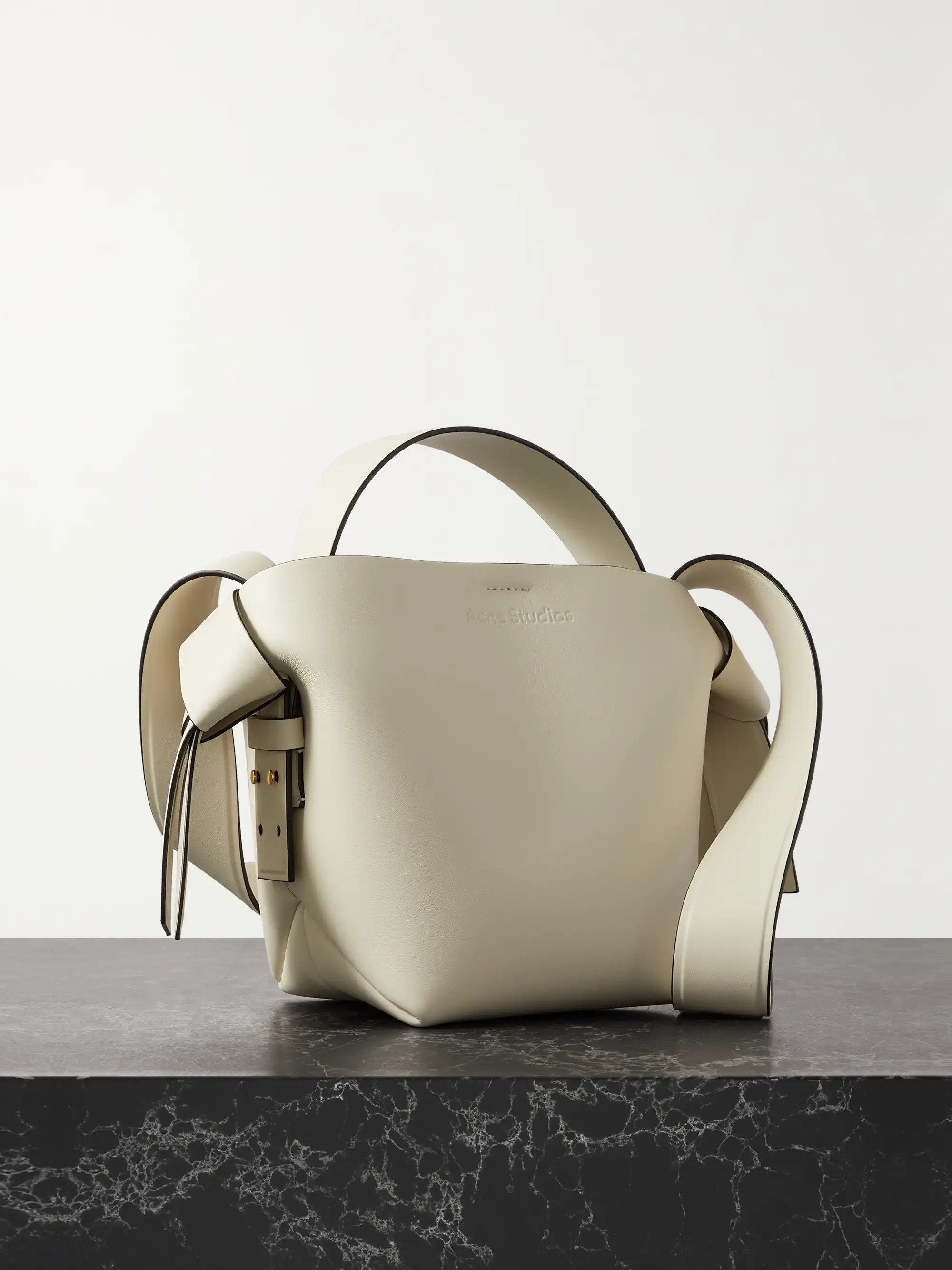 Mini knotted leather shoulder bag | NET-A-PORTER (UK & EU)