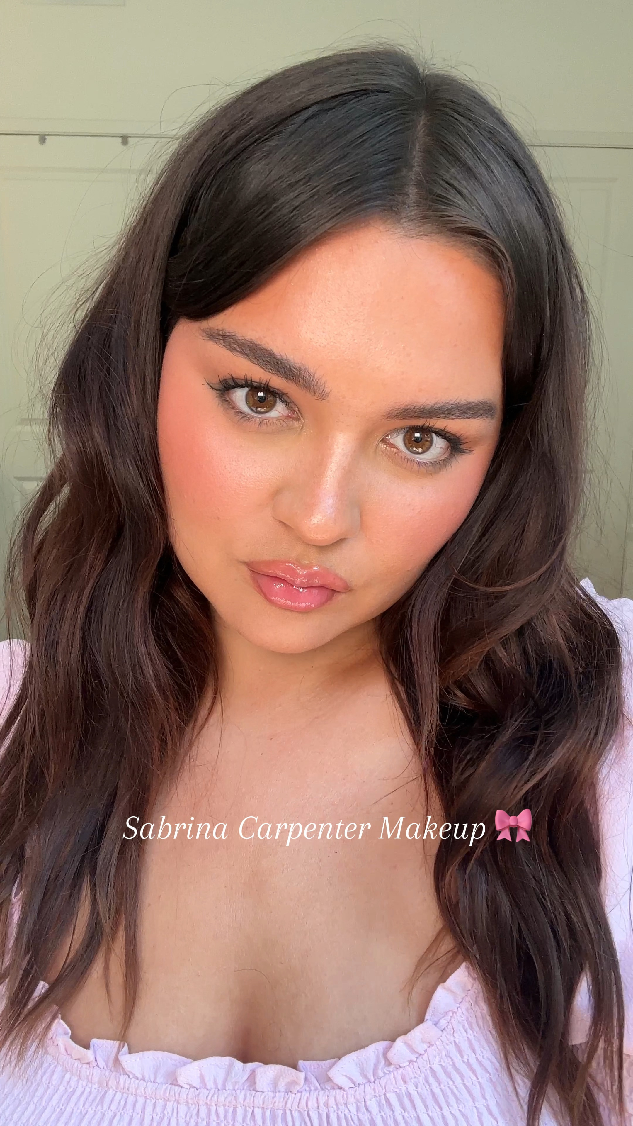 sabrina carpenter makeup on a brunette! pretty in pink 🎀

#LTKMidsize #LTKPlusSize #LTKBeauty