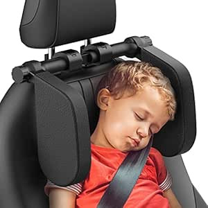 Yoocaa Car Headrest Pillow, Road Pal Headrest, Adjustable Car Seat Head Neck Support, U Shaped Ca... | Amazon (US)